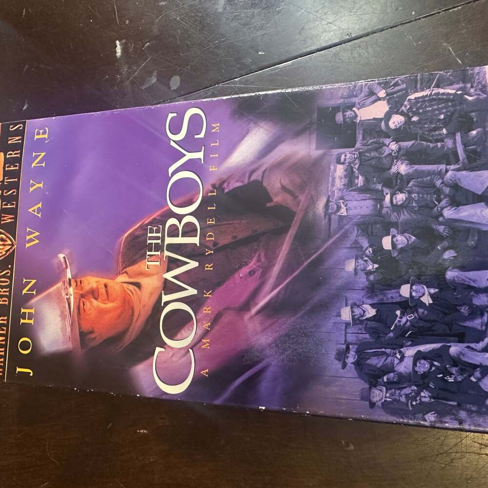 The Cowboys (VHS, 1997, Warner Bros.) John Wayne
